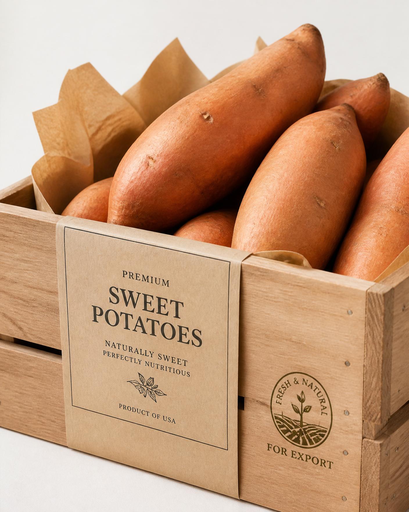 Sweet potato packaging